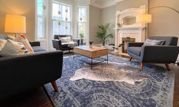La Lengua Apartment | Spacious Victorian in the Heart of Noe Valley