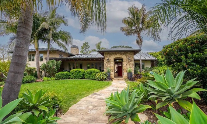 Coast Village House | Spacious! Walk to Coast Village/Butterfly Beach Pool, jacuzzi, bocce, ping pongn