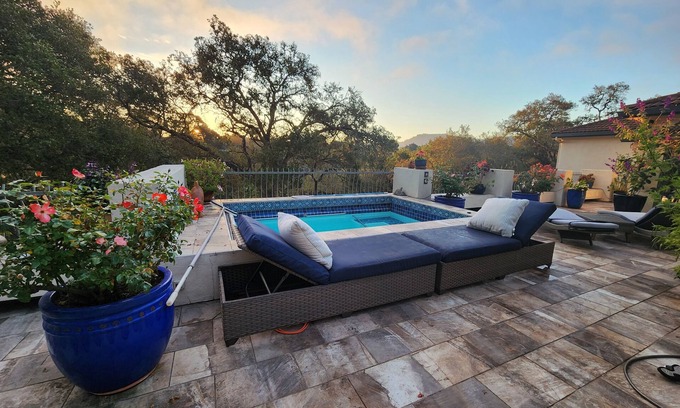 Southeast Carmel House | Spanish Villa in Carmel-by-the-Sea - Family beach vacay!