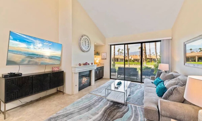 Palm Desert Condo | Spectacular golf and water views! New furnishings!