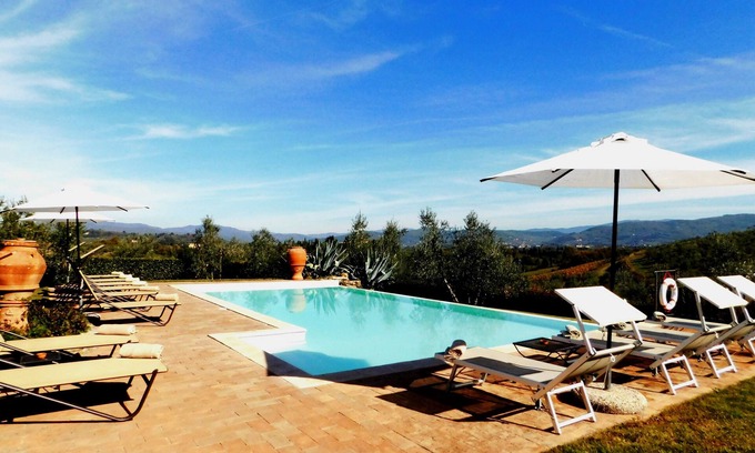 Impruneta Villa | Spectacular Villa sleeping 12, Large private Pool, 9 km South of Florence City