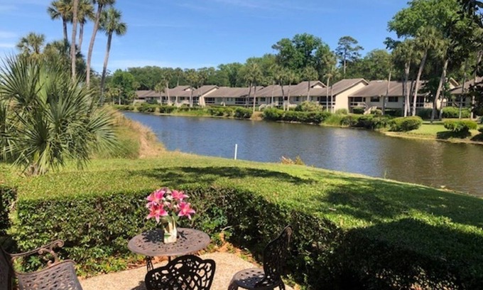 Sea Pines Villa | Spectacular Lagoon and Golf Front Villa, a walk to the beach. Sea Pines