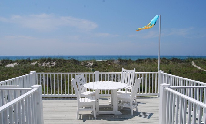 Atlantic Beach Cottage | Spectacular Oceanfront Family Cottage Retreat in Atlantic Beach!