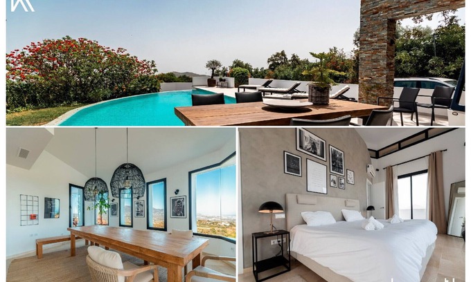 Ojen Villa | Spectacular villa, with infinity pool and sea views, in Ojén, Marbella