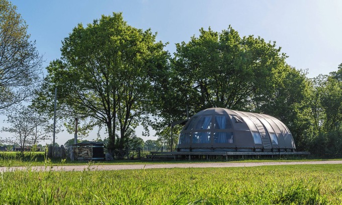 Zuna Cabin | Spend the night in this special Dome with private bathroom and hot tub