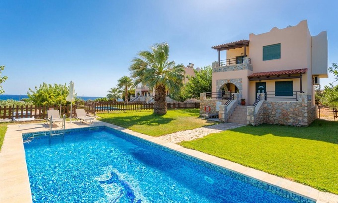 Fragkokastello Villa | Spiros Beach Villa - Two Bedroom Villa, Sleeps 5