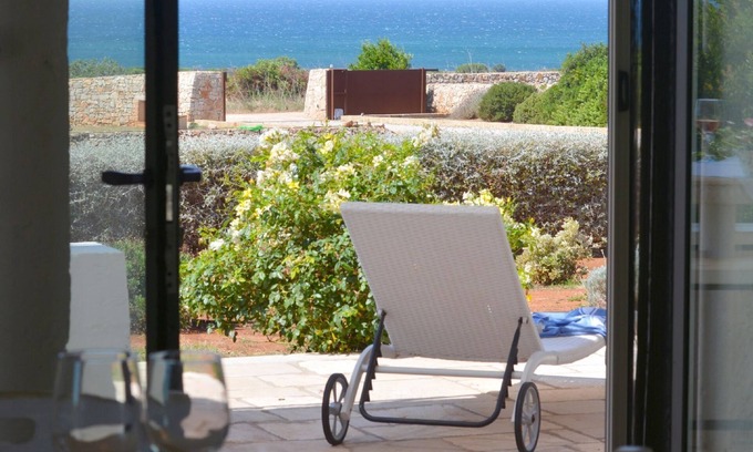 Torre Pali Villa | Splendid villa near sandy beaches, with terrace overlooking the sea