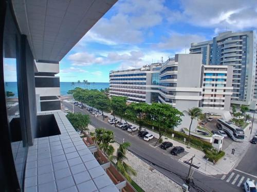 Jatiuca Apartment | Stúdio com restaurante, mini-mercado, academia, vista praia, piscina - Apto 508