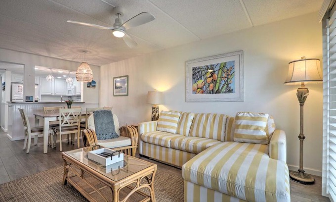 St. Augustine Beach Apartment | St Augustine Beach Condo with Resort Amenities!