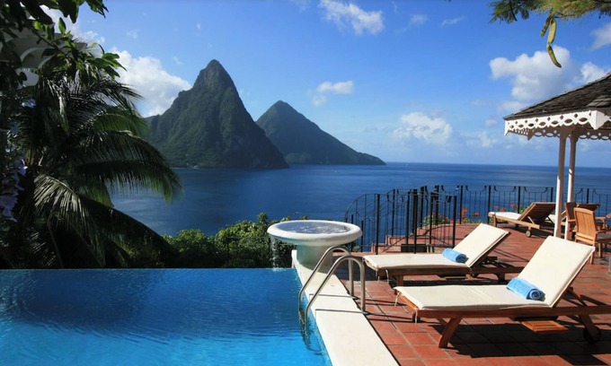Soufriere Villa | St. Lucia's Best View! Le Gallerie of Sea and Sun