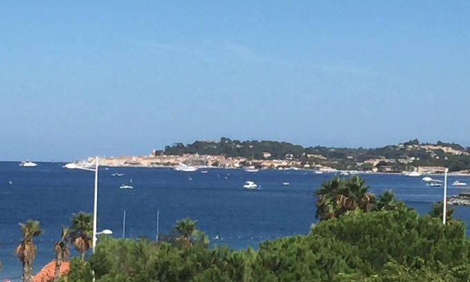 Port Cogolin Apartment | St-Tropez Gulf, air-cond apart, except sea view terrace, beach 150 yd, 4/6 pers