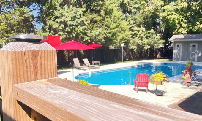 Overland Park House | Staffed gated estate with Pool and Hot tub