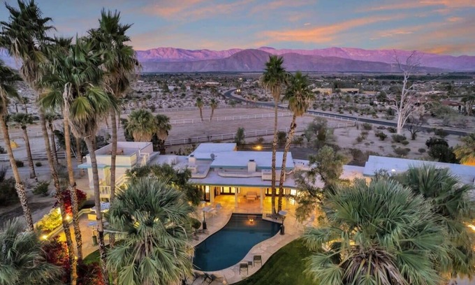 Borrego Springs House | Starlit Ranch| Pool and Spa Estate| Sunrise and Sunset Views