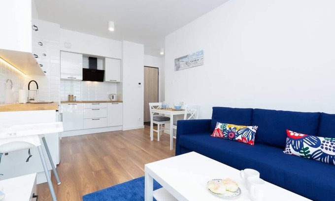 Nowy Port Apartment | Starowiejska 56 | Bright apartment | Parking