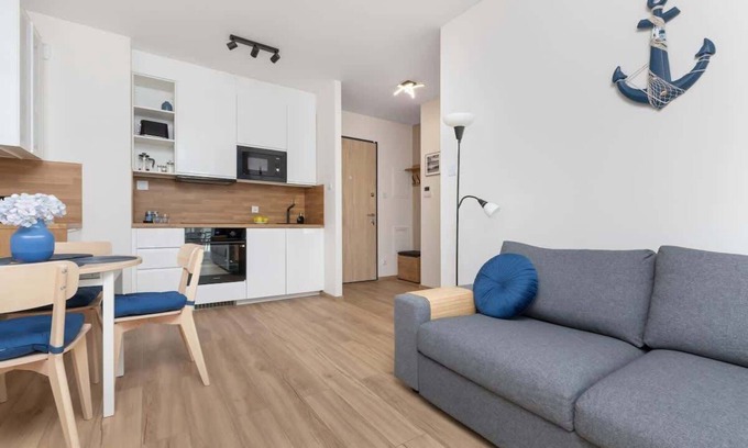 Nowy Port Apartment | Starowiejska 62A | Gdańsk | Prestigious Apartment | Parking