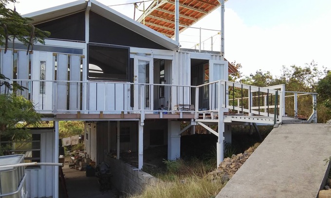 Oranjestad House | Statia's best views, comfort, privacy, nature, and sustainability