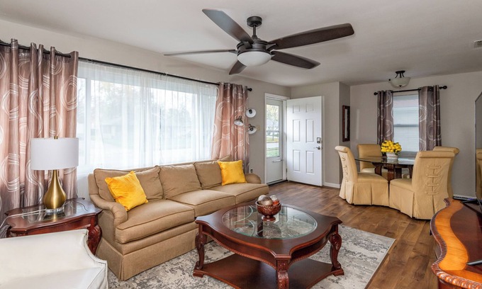 Kettering House | Stay active, rest easy in this updated 2BR near The Greene! Perfect for snowbirds seeking comfort, convenience, and peaceful living close to shops, dining & medical care. Your cozy home-away-from-home awaits.