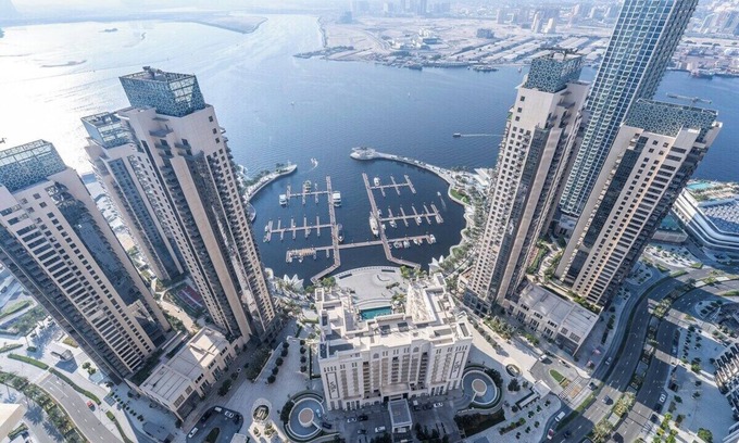 Dubai Apartment | StayShort - Airy 5-Bedrooms Apartment at Harbour views with stunning scenery of