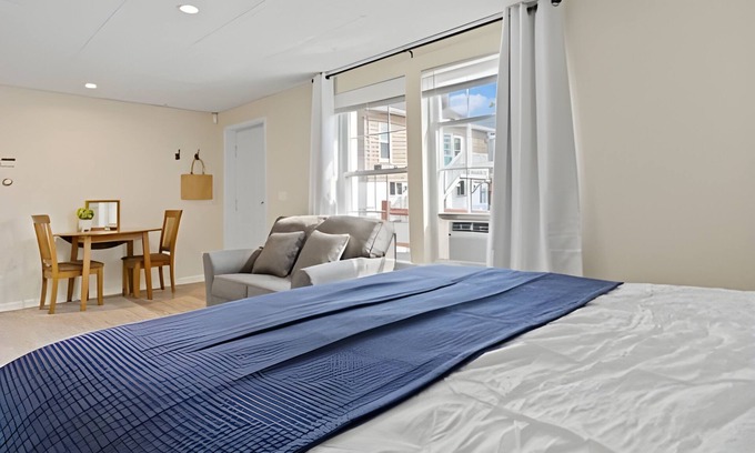 Old Orchard Beach Apartment | Steps From the Sand & Short Walk to the Pier!