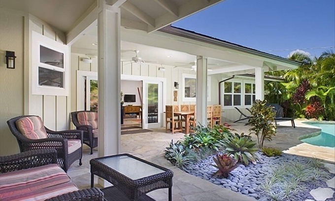 Lanikai House | Steps to Beach-Heated Pool-AirCon-Gated Community-Min Stay 7 Nights-CONTACT HOST