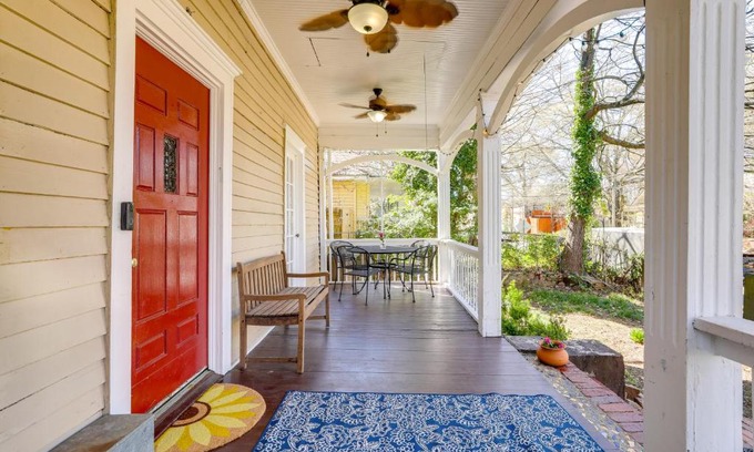 Decatur House | Steps to Shops and Eats Decatur Home with Large Yard