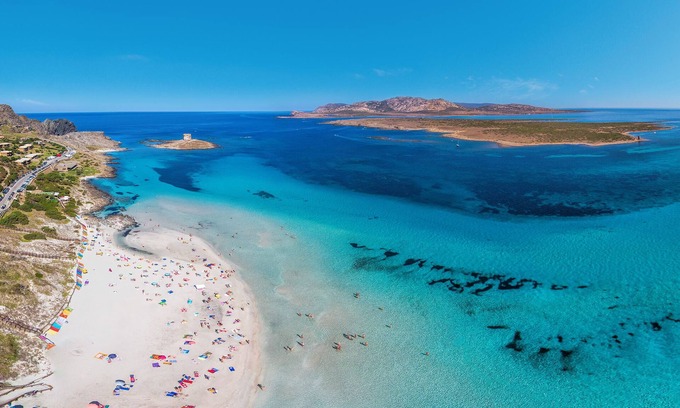 Punta De Su Turrione Villa | Stintino Sardinia. Lovely Villa with shared swimming pool and parking (6+1 IN)