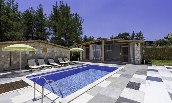 Kas House | Stone Flat w Pool and Garden in Kas