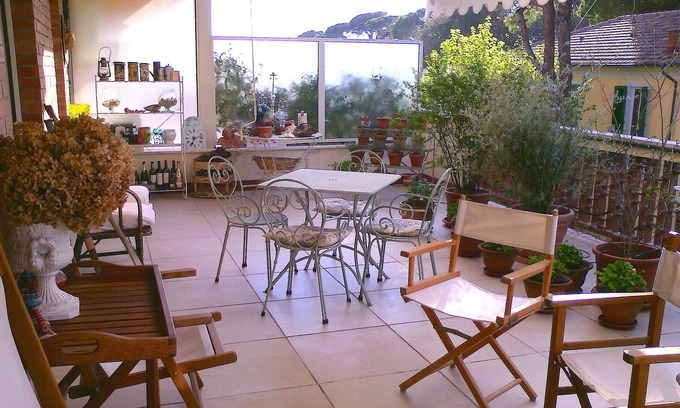 Forte dei Marmi Apartment | STRONG-PIAN2 ATTIC TO 150MT FROM THE SEA WITH BALCONY FURNISHED very wide