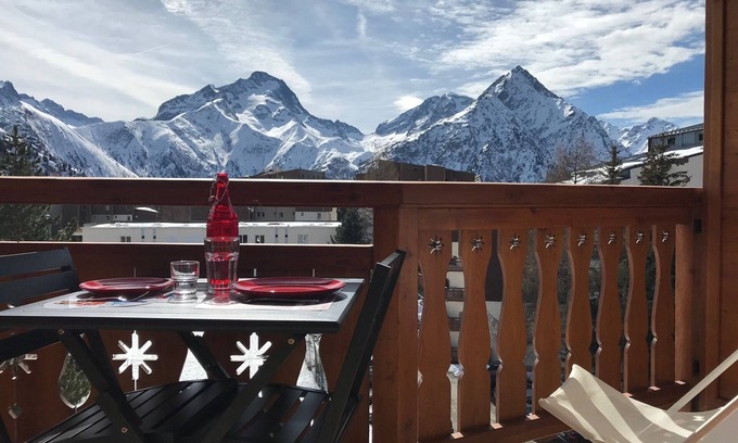 Les Deux Alpes Apartment | Studio 4/5 Pers., 3, Plein Sud, au Pied des Pistes