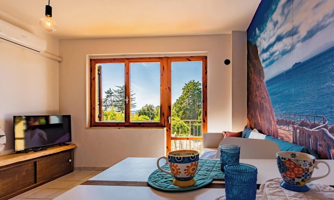 Capoliveri Apartment | Studio Apartment 'Mono Le Lecce 38B' with Pool & Balcony