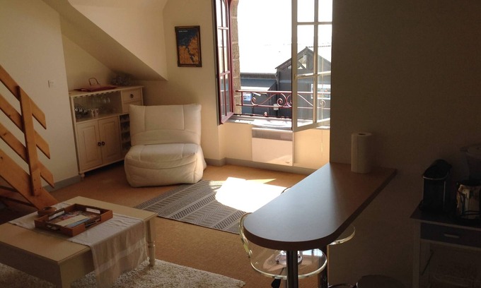 Cancale Apartment | Studio Avec Mezzanine 30 m2. Vue mer