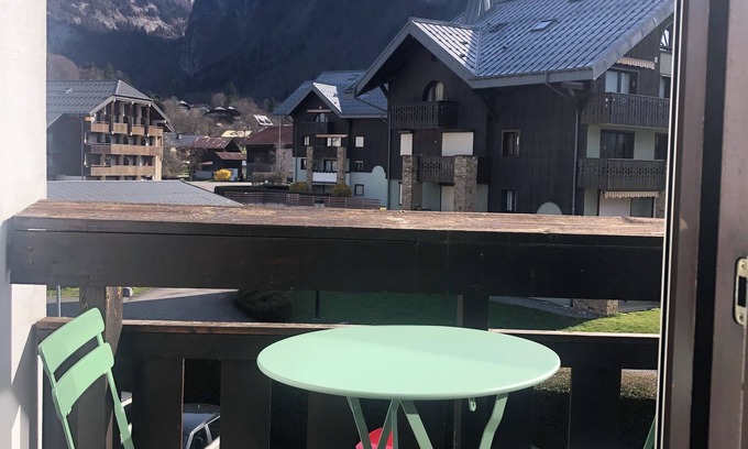 Samoens Apartment | Studio Balcon Ascenseur vue Magnifique Criou
