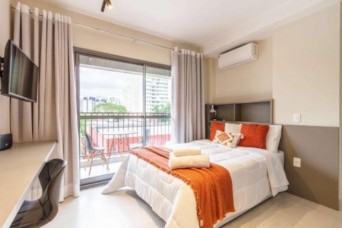 Santo Amaro Apartment | Studio Completo a 5km do Parque Morumbi