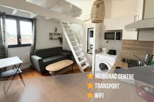 Merignac Apartment | Studio Cosy Mezzanine