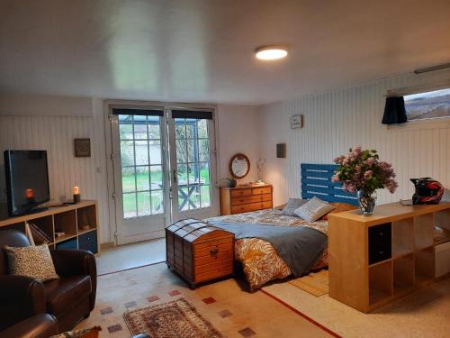 Meyzieu Apartment | Studio de charme pour séjour tranquille à deux - Groupama Stadium - LDLC Aréna - Fiducial Astéria - Eurexpo - Aéroport St Exupéry - Base nautique du Grand Large