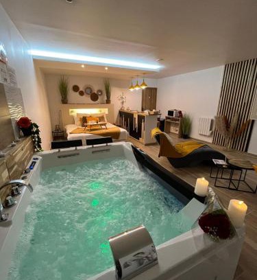 La Bassee Bed & Breakfast | Studio Design Cocon SPA privé à deux pas de Lille