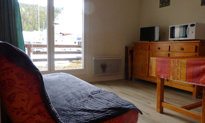 Pyrenees 2000 Apartment | Studio Double Cabins - 4 People - Slope Side