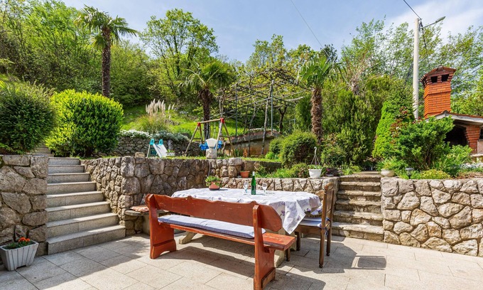 Brsec Apartment | Studio flat with terrace Brseč, Opatija (AS-7796-b)