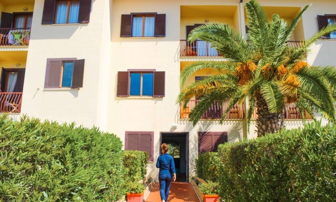 Fonte Blanda House | Studio in einer Ferienanlage mit Pool