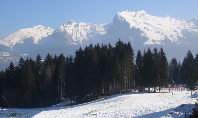 Les Esserts Apartment | Studio Morillon 1100 center of the resort, At the foot of the slopes + Garage