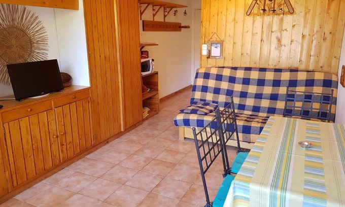 Arc-1600 Apartment | Studio proche pistes 2 pers - Arc 1600 - FR-1-411-494