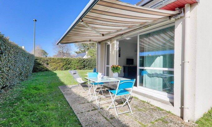 Saint-Jacques Apartment | Studio with a beautiful terrace for 2 people - Sarzeau