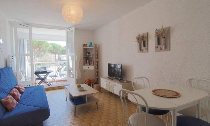 La Petite Motte Apartment | STUDIO WITH PARKING AND TERRACE NESTLED IN A DISTRICT OF LA GRANDE MOTTE