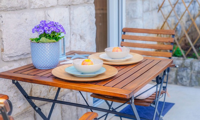 Opatija Villa | Studio with private garage, center, seaview, private terrace