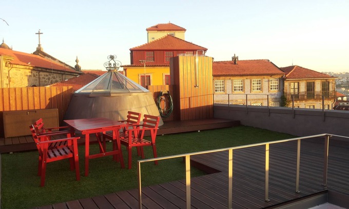 Uniao de Freguesias do Centro Apartment | Studio with terrace @ Porto historic center