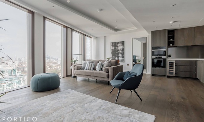 Vauxhall Apartment | Stunning 1-bedroom apartment in Nine Elms