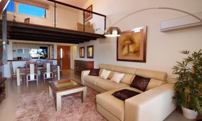Praia da Luz Apartment | Stunning 2 Bedroom Apartment with Hot tub and Sea View on 5* Spa Resort.