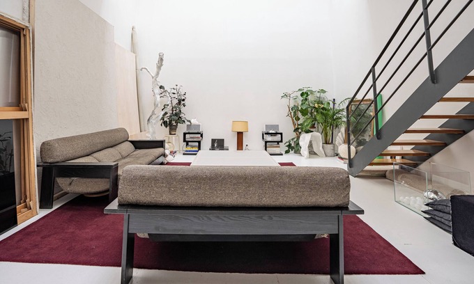 19th Arrondissement Apartment | Stunning 3BD Industrial-style Maisonette—Villette