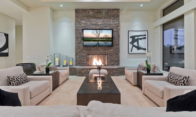 La Quinta House | Stunning Contemporary Estate on PGA West Golf Course Pool & Spa #228334
