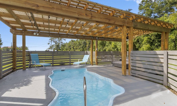 Biloxi House | Stunning Custom Home. Walk to the Beach. Heated POOL! Elevator!
